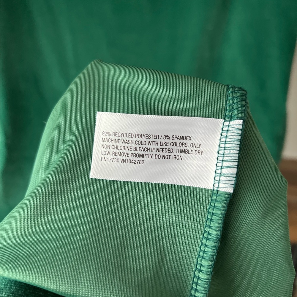 NWT a new day Green Velvet Dress - Picture 5 of 5